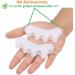 XinLace Bunion Corrector Gel Toe Separators - Toe Spacers for Hammer Toe Treatment and Pain Relief - Buy Online on GoSupps.com