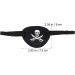 Blindfold Pirate Eye Patch Captain Captain Eye Patch Single Eye Skull Patch for Lazy Eyes Adults Pirate Costume for Halloween Christmas Pirate Theme Party Pirate Blindfold - Buy Online on GoSupps.com