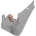 Kangxysq The sensory socks for children with autism between the ages of 3 and 18 which improves their balance and reduces their sensitivity to stress (color: gray size: X-Large/XL) X-Large/XL gray