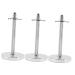 PopetPop 3st razor holder Razor and brush stand holder for shower razor The gift gifts holder for safety razors made of metal stands for shaving brushes shave base