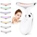 Neck Face Massager 7- IN -1 Multifunctional Facial Massager Face Sculpting Tool for Skin Care at-Home Face Tool with Vibration and Thermal (White)