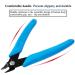AKOAK Stainless Steel Nail Art Scissors with Rhinestone Remover, Metal Chain Cutter, and 5 Diagonal Pliers - Manicure Tools Set - Buy Online on GoSupps.com