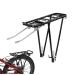 Free-fly Bike Cargo Rack Universal Adjustable Bicycle Rear Luggage Touring Carrier Racks 55lbs Capacity Quick Release Mountain Road Pannier for 26''-29'' Frames, Black