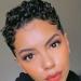 BingSing Short Pixie Cut Wigs for Black Women Synthetic Hair Kinky Afro Pixie Wig for Black Women Natural Black Color Short Haircuts Wig Short Curly Hair Pixie Wigs for Black Women (Short Jet Black)