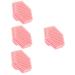 FRCOLOR Set of 4 Silicone Face Brushes Cosmetic Brushes Makeup Brushes Face Scrub Brush Exfoliating Body Scrub Face Sponge Facial Cleansing Brush Scrub Deep Face Washer