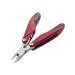 Nail Clipper for Thick Nails Paronychia Improved Stainless steel nail clippers trimmer Ingrown pedicure care professional Cutter nipper tools feet toenail (Color : Red)