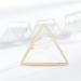 Olbye Triangle Hair Clip - Dainty Gold Hair Pin for Women and Girls | Geometry Hair Barrette - Buy Online on GoSupps.com