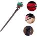LALAFINA Antique Style Leaf Hairpin Womens Hair Clips Women Hair Sticks Ancient Style Headdress Headwear for Women Hanfu Hair Accessories Wooden Hair Stick Chopsticks Miss Manual - Buy Online on GoSupps.com