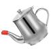 Zerodeko 4pcs Stainless Steel Oil Pot Spice Bottles Pot Bacon Grease Container Olive Oil Container Syrup Jar Keeper Oils Filter Pot Stainless Steel Container Seasoning Pot Oil Bottle Olives 20x15cmx4pcs Silverx4pcs
