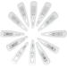 Topkids Accessories 12pc Snap Clips 5cm / 2" Snap Hair Clips Women Girls Kids Sectioning Slide Hair Grip Styling Fine Hair Thick Hair Bendies Sleepies School Uniform Colours Epoxy (White) - Buy Online on GoSupps.com