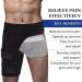 Healthy Lab Co Sciatica Brace | Ortho-Wrap Hip Support for Pain Relief | Adjustable Hip Brace for Men & Women | Black - Buy Online on GoSupps.com