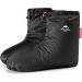 Tentock Ultralight Winter Goose Down Booties - Cozy Water-Resistant Slipper Boots for Camping & Backpacking | Indoor Down Filled Socks - Medium Size - Buy Online on GoSupps.com