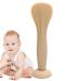 Diaper Cream Spatula & Baby Bum Brush - Hygienic Flexible Applicator for Easy Baby Care | Perfect Baby Shower Gift - Buy Online on GoSupps.com