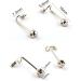 SBTRKT 100pcs Eyeglass Nose Pad Arms - Stainless Steel Replacement Parts | 50 Pairs for Eyeglass Repair - Buy Online on GoSupps.com