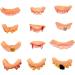 Buy Gadpiparty 48 Pcs Halloween Fake Teeth | Vampire Prosthesis & Ugly Teeth for Adults - Buy Online on GoSupps.com