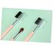 Didiseaon 1 Duo Eyebrow Brush - Professional Double-Headed Makeup Brush for Eyeshadow & Eyelash - Miss Pink Cosmetics Tool for Flawless Makeup - Buy Online on GoSupps.com