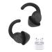 NRR 33dB Ear Plugs for Sleeping Noise Cancelling Reusable Silicone Earplugs for Noise Reduction Hearing Protection Ear Plugs for Focus Study Work Sleep - Black Black-0301