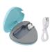 AUNMAS Travel Toothbrush Sanitizer Rechargeable Toothbrush Cleaner with USB Cable Portable Toothbrush Sterilizer Covers for Home and Outdoor Use (Blue)