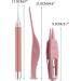 SSWERWEQ Ear wax removal tool Ear Care 3Pcs/Set LED Light Earpick Eax Wax Removal Spoon Tools Tweezers Nose Cleaning Pick Clip Nipper With Case - Buy Online on GoSupps.com