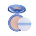 Oil Control Face Pressed Powder Matte Smooth Setting Powder Setting Powder Long-lasting Silky Soft Natural Nude Makeup Cosmetics Flawless Light Face Makeup (Classic Ivory) Ivory White
