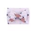 Baby Flag Headband Turban with Bow Girls Hair Band Bowknot for 4th of July JHN31 (Turban Bow-A)