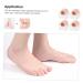 Healifty Bunion Toe Separators 2 Pairs | Silicone Sleeves Thumb Protector for Men | Bunion Guard Shield | Gel Toe Spacers | Yoga Foot Separators | 2.7x2.2cm - Buy Online on GoSupps.com