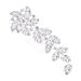 Beaupretty Bridal Rhinestone Insert Comb hair European and American bridal hair side hair rhinestones hair alloy Hair piece rhinestone hair hair crystal hair side Wedding Hair Accessories