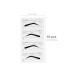 Frcolor 10pcs Eyebrow Stencils - Adhesive Brow Shaping Stickers for DIY Grooming | Makeup Beauty Tools - Buy Online on GoSupps.com