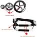 Dog Wheelchair for Hind Legs Lightweight Pet Exercise Wheels for Handicapped Dog Rehabilitation Cart 4 Wheels Adjustable Assisted Walk Car Easy Assemble for Weight 2-5.5Pounds XX - Small - Buy Online on GoSupps.com