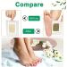 Detox Foot Pads 20pcs - Ginger Detox Plaster for Blood Circulation Tiredness Relief & Sleep Improvement - Buy Online on GoSupps.com