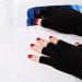 UV Glove Gel Manicures Glove UV Protection Gloves Polish Nail Drye Anti UV Fingerless Gloves 1Pair Black uv protection gloves - Buy Online on GoSupps.com