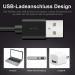 LKE UV Lamp for Gel Nails - 36W Portable Nail Dryer with USB Charging 30/60/90s Timer LCD Display & Infrared Sensor - Perfect for All Gel Types - Buy Online on GoSupps.com