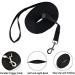 HAPPY HACHI 10m/33ft Dog Training Lead Nylon Leash for Small Medium Large Dogs - Recall, Obedience, Tracking - Black - Buy Online on GoSupps.com