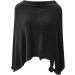 Buy Elegant Women's Triangular Scarf | Autumn Winter Kashmir Bib Scarf - Large Size Black Print - Buy Online on GoSupps.com