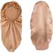 Shop Ladaypoa 2 Piece Long Satin Hair Hood - Silky Sleeping Hat for Curly Hair Protection | Extra Big Satin Sleeping Cap for Women - Black & Khaki - Buy Online on GoSupps.com