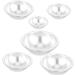 Zerodeko Hemisphere Cake Pan 12 Pcs Bath Tub Accessory Baking Pastry Mould Cake DIY Tool Crafting Supplies Egg Tart Paper Cup - Buy Online on GoSupps.com