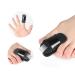 Bast tour toe rails for hammer toe finger splint adjustable U-shaped toe support for broken toes distortion claws curved toes black
