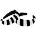 Headbands Women Hair Head Bands 2 Pieces Wide Top Turban Velvet Hair Bands Elastic Headband Modern Black White Stripes Geometric Fashion Head Wrap 2 Size Multi-colored 4