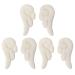 OSALADI 3 Pairs Angel Wings Hair Clip Cute Leather Hair Barrettes Cartoon Non Slip Clamps for Girl Cosplay