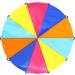 SPINFOX Play Parachute - 6FT, 10FT, 20FT Multicolored Parachute for Kids | Handles, Indoor/Outdoor Exercise Toy - Buy Online on GoSupps.com