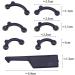 Buy VANANA 6 Pairs Nose Lifting Shaper Inserts - Soft Silicone No Pain Nose Up Corrector Tool (Black & White) - Comfortable & Easy to Use - International Shipping Available - Buy Online on GoSupps.com