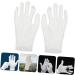 Healeved 12 Pairs Moisturizing Gloves Work Gloves Working Gloves Moisturizing Overnight Gloves White Cotton - Buy Online on GoSupps.com