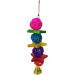 7-Piece Parrot Toys Set - Swing Toys Wooden Ladder & Rope Bars for Small to Medium Birds | Durable & Fun Bird Enrichment - Buy Online on GoSupps.com
