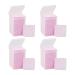 AUklOPVZZ 4set Nail Polish Remover Pads Simple Cleaning Non-woven Quick And Efficient Cotton Absorbent Soft Nail Cleaning Wipes pink