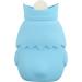 Hot Water Bag - Cute Owl Shape 400ml Leak-proof & Waterproof Injection Hot Water Bottle for Hot Compresses - Portable Light Blue - Buy Online on GoSupps.com