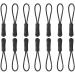 Shintop 20-Piece Zipper Pendant Repair Set - Black PVC Nylon Zipper Lock Replacements for Jackets Backpacks Tents & More - International Shipping Available - Buy Online on GoSupps.com