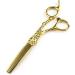 Hair Cutting Scissors 6 Inch Professional JP 440c Steel Upscale Gold Cut Hair Scissors Haircut Thinning Barber Cutting Shears Hairdresser Scissors Set - Buy Online on GoSupps.com