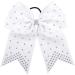 Xansema 7 Inches Rhinestone Hair Bows Elastic Hair Tie Ribbon Large Cheer Bow Ponytail Holder Hair Band for Women Girls Kids Teens (Navy) - Buy Online on GoSupps.com