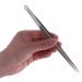 NBGGFF Tweezers 18cm long stainless steel electronic pointed straight tweezers Silver