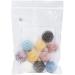 Nbeads 10pcs Natural Lava Perfume Pearls | No Hole Colored Lava Stones for Essential Oils & Harmony Ball Necklaces - Uncrapped 15.5-16mm - Buy Online on GoSupps.com